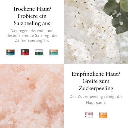 RITUALS Body Scrub The Ritual of Karma – Körperpeeling mit Lotus, weißem Tee, Salz und Meeresmineralien – 94% Inhaltsstoffe natürlichen Ursprungs – 300 g