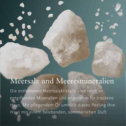 RITUALS Body Scrub The Ritual of Karma – Körperpeeling mit Lotus, weißem Tee, Salz und Meeresmineralien – 94% Inhaltsstoffe natürlichen Ursprungs – 300 g